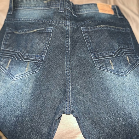 Brand New! Men’s Jordan Craig straight leg distressed denim jeans. Size 34x30 - Picture 5 of 5